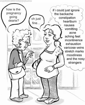 Funny Pregnancy Cartoons