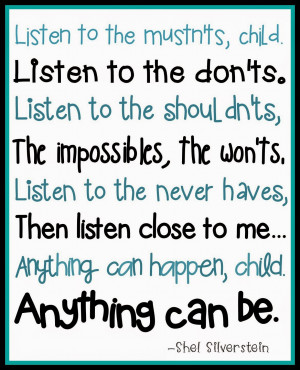 Shel Silverstein Quotes Happy Endings Love this shel silverstein