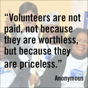 Volunteers #UnitedWay #Quote #Inspiration #Priceless #Community # ...