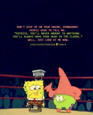 Spongebob Quote Tumblr Picture
