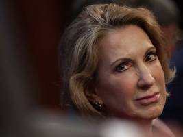 Carly Fiorina, former CEO of Hewlett-Packard, officially entered the ...