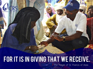 That We Receive St Francis Of Assisi Giving Quote Gratitude Quote