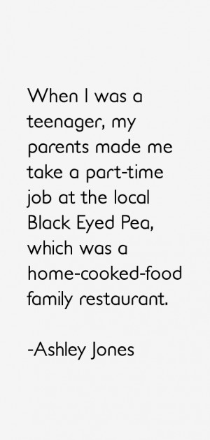 When I was a teenager, my parents made me take a part-time job at the ...