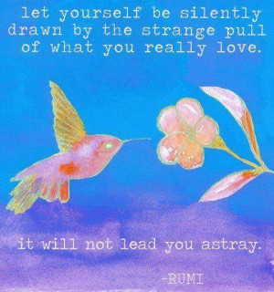 Rumi before bed. . . it soothes the soul!