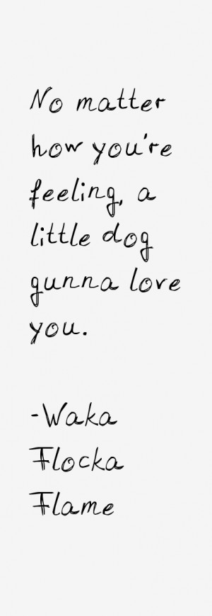 View All Waka Flocka Flame Quotes