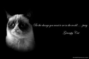 Photo: Grumpy Cat Quote Meme Internet