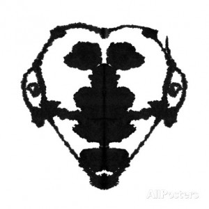Rorschach Test Art Print