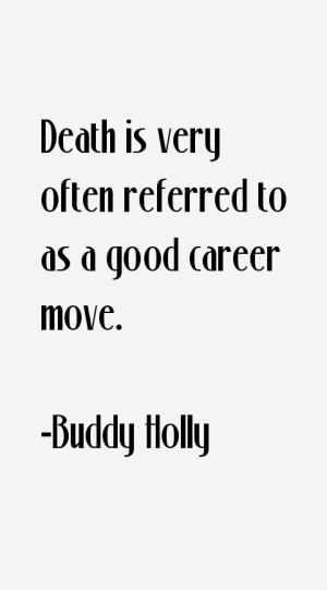 Buddy Holly Quotes & Sayings