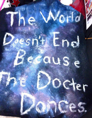 Doctor Who Quote T-shirt