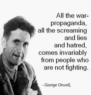George Orwell [click on the picture for a short video remix and ...