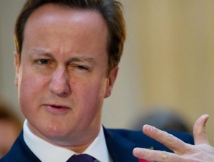 UK PM David Cameron quotes 'Take That' in Parliament