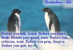 quotes and penguin pictures | ... , Life Quotes, Inspirational Quotes ...