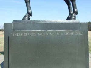 Stonewall Jackson Statue at Manassas Battlefield