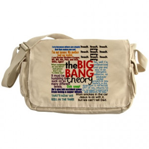Big Bang Gifts > Big Bang Bags & Totes > Big Bang Quotes Messenger Bag
