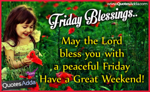 ... Friday Quotes and Messages online, Blessings Quotes for Friday