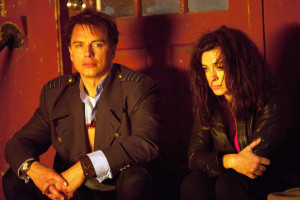 Gwen Cooper and Captain Jack Harkness