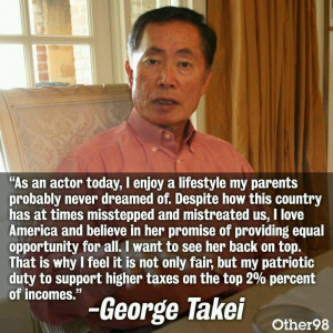 George Takei has clarity