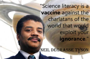 Scientific Literacy is vaccine…. NDGT motivational inspirational ...