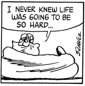 Peanuts Guide To Life Quotes http://thecuriousbrain.com/?tag=cartoon ...