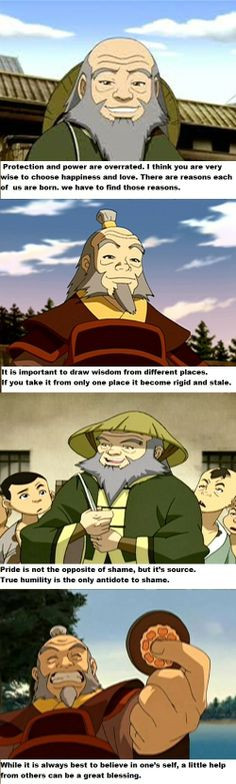 Iroh always had a lot of great quotes Airbender, Uncle Iroh Quotes ...