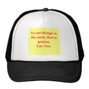 great Lao Tzu quote Trucker Hats