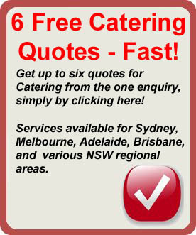 ... one you want to make Your Caterer! or use our online quote tool here
