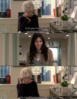 Miranda Priestly Moments. That's All photo 4