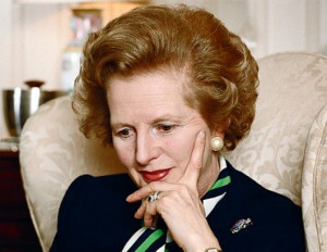 Margaret Thatcher on how to create jobs: 