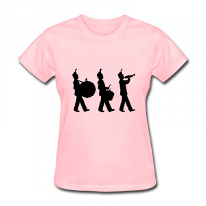 Neck T Shirt Women's marching band Love Quotes Tee-Shirts for Lady ...