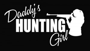 Daddy's Hunting Girl Deer Vinyl Decal Sticker