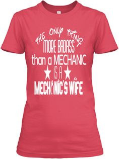 Mechanic WIFE** | Teespring More