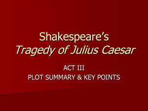 Julius Caesar Quotes Shakespeare Shakespeare's tragedy of