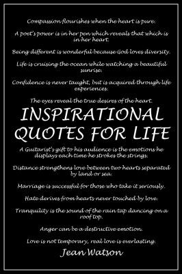 Inspirational Quotes for Life by Jean Watson