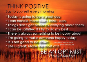 Life Quotes, Happy Mondays, Thinking Positive, Happy Quotes, Mondays ...