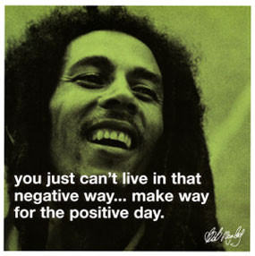 Bob Marley Positive Day Twitter Backgrounds