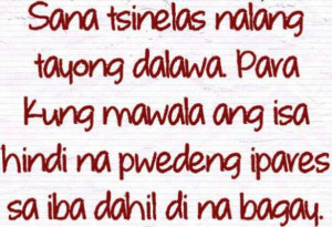 tagalog Pick up lines : sana Tsinelas ka nalang