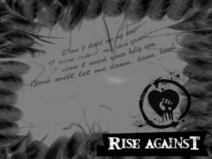Rise Against + Quote-4 by DemonicSX