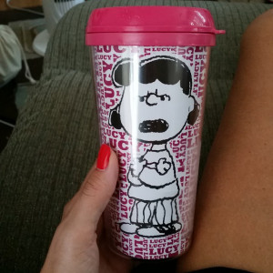 loving my Lucy cup from #BBNYC #PeanutsMovie Thank you for the ...