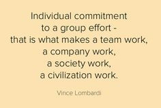 quote by Green Bay Packers Coach ~Vince Lombardi