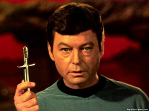 Memorial to DeForest Kelley - Dr. Leonard H. McCoy