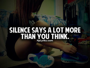 love, quote, silence