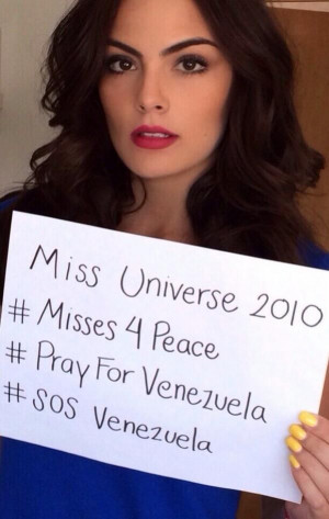 Misses4Peace: Beauty Queens Campaign For Venezuela