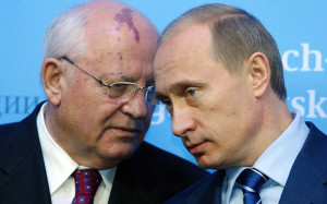 Mikhail Gorbachev tells Vladimir Putin 'not to be afraid of his own ...