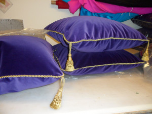 Crown Royal Pillow is almost complete!