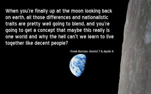 Frank Borman #quote #earth
