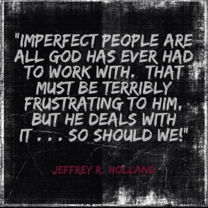 Imperfect people. One of my favorites from the weekend. Jeffrey R ...