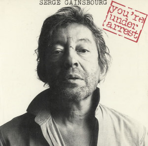 Serge Gainsbourg You're Under Arrest France CD single (CD5 / 5