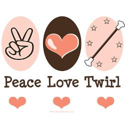 peace_love_twirl_baton_twirling_greeting_card.jpg?height=250&width=250 ...