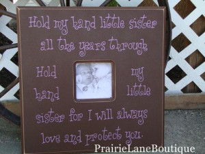 ... Sisters Quotes, Baby Girls, Picture Frames, Little Sisters Quotes