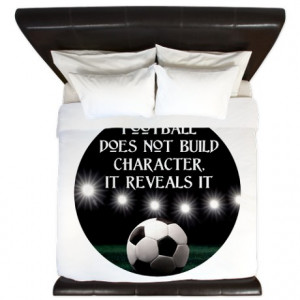 ... Character Bedroom Décor > Character Quote - Football (Soccer) King